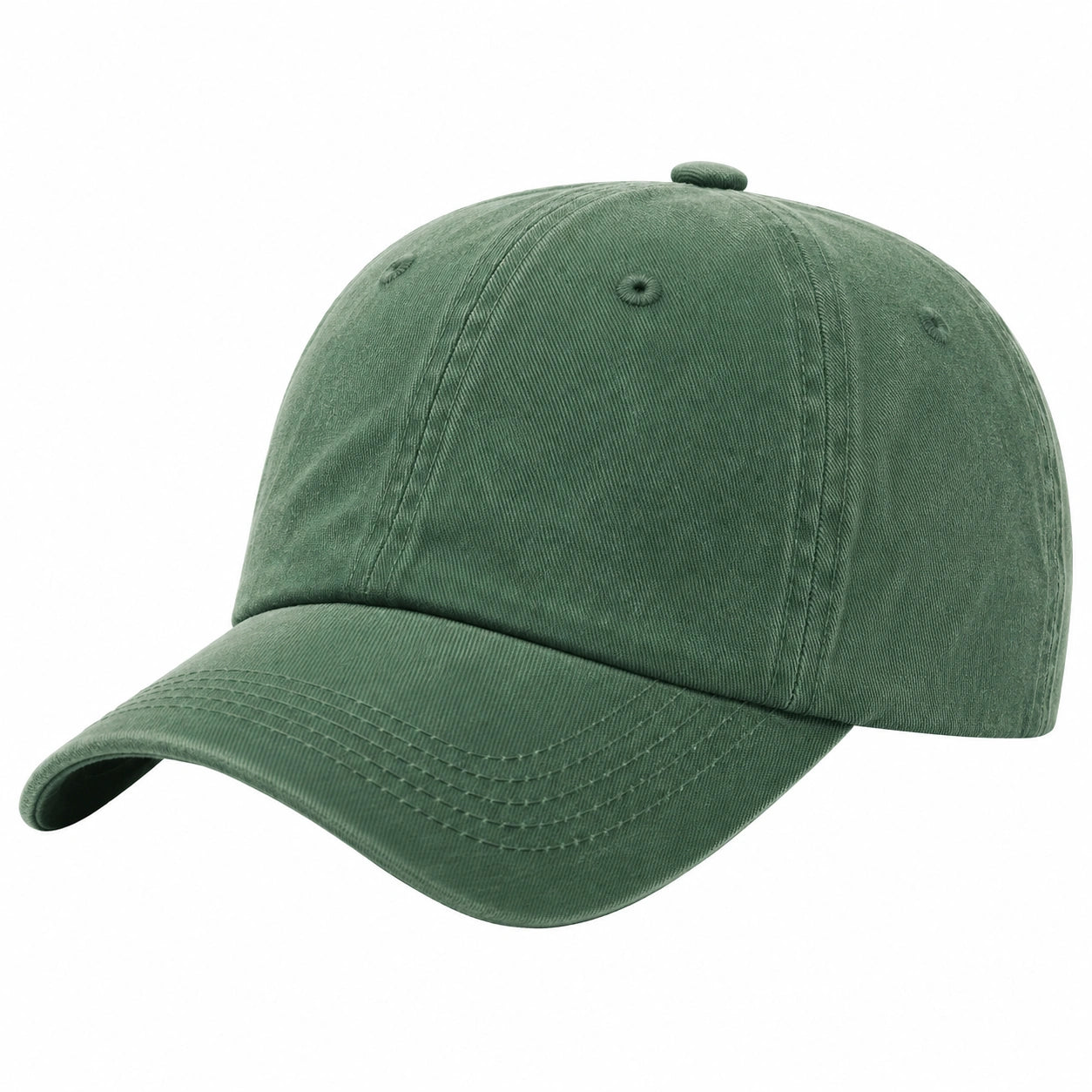 Unisex Baseballkappe Grün Verstellbar