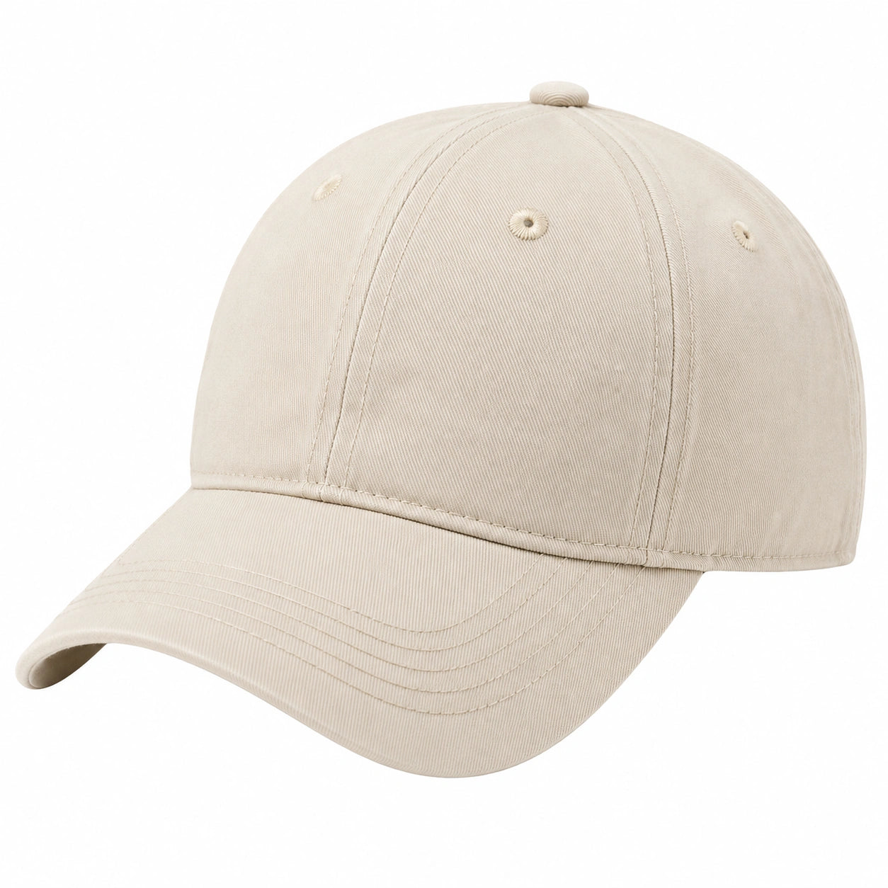 Unisex Klassische Baseballkappe Beige