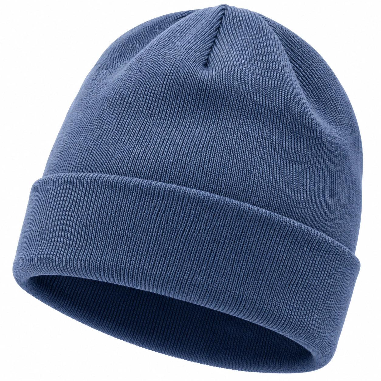 Blaue Beanie Mütze für Erwachsene