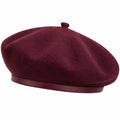 Damen Baskenmütze Bordeaux
