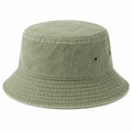 Unisex Fischerhut Grün mit Belüftungsösen