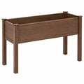 Hochbeet Pflanzkasten 120x30x60 cm Braun