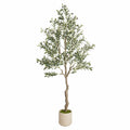 Künstlicher Olivenbaum im Topf 180 cm Grün für Innenräume