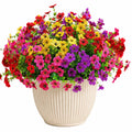 Künstliches Blumenarrangement im Keramiktopf, Mehrfarbig, 30cm