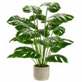 Künstliche Monstera Pflanze im Topf, 85 cm, Grün