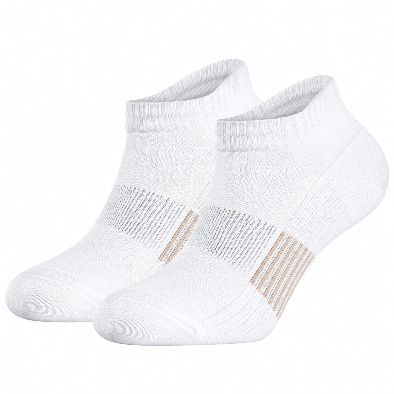 Unisex Sneaker Socken Atmungsaktiv Weiß EU 36-42