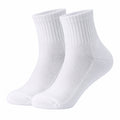 Weiße Knöchelsocken Atmungsaktiv Unisex